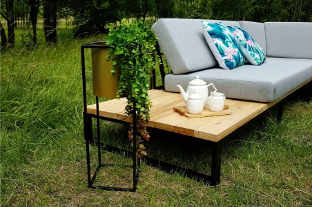 Service à thé porcelaine avec plateau bambou