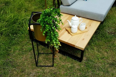 Service à thé porcelaine avec plateau bambou