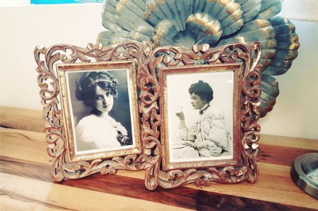 Cadre Moulures Antique, dorure vieilli pour photo 15x20 cm.