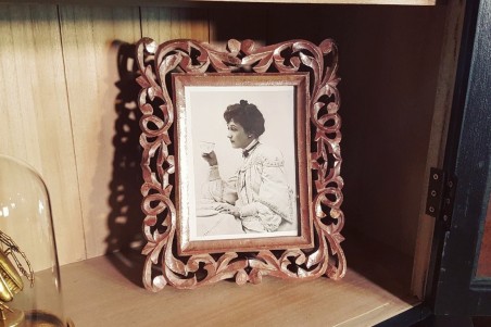 Cadre Moulures Antique, dorure vieilli pour photo 15x20 cm.