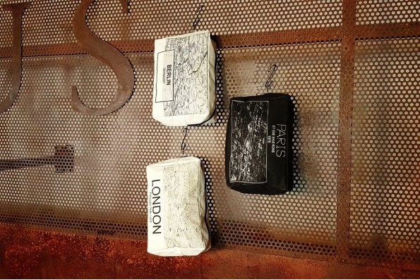 Trousse de toilette lin plan de ville