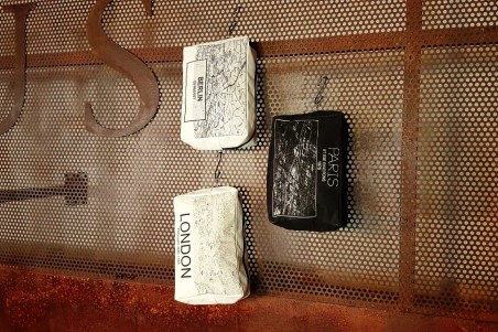 Trousse de toilette lin plan de ville