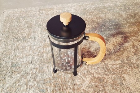 Cafetière Vintage, à l'italienne, avec piston, 600 ml