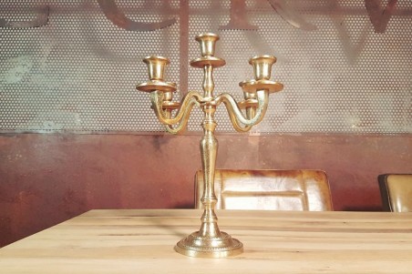 Chandelier doré déco noël vintage decoration chic