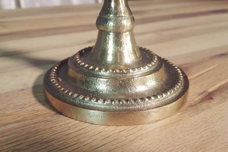 Chandelier doré déco noël vintage decoration chic