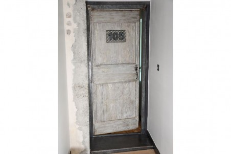 Numéro de porte style indus en métal effet grillage pour décoration industrielle effet chambre d’hôtel