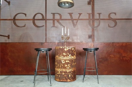 Tabouret métal bois bistrot pour bar café restaurant hôtel design vintage décoration style indus