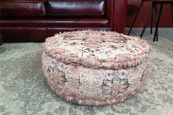 Coussin de sol berbère pour le thé pouf pour table basse déco vintage 2