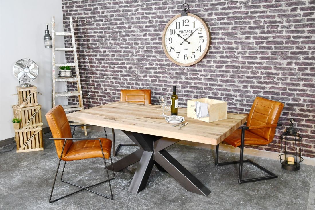 Chaises en cuir pour restaurant